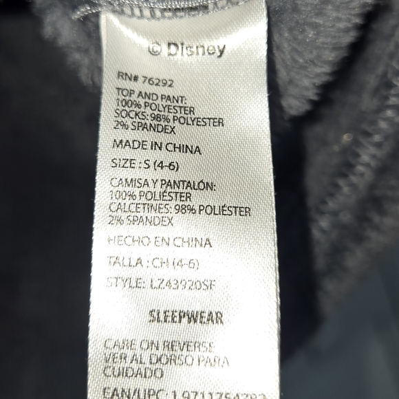 Disney 100 Women's S Thumper Fleece Sleepwear Top - Picture 7 of 12